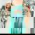 Cousin Crew Lake Squad Groovy Rainbow Vacation Lake Trip Women's Oversized Comfort T-shirt Chalky Mint