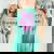 Girls Just Wanna Have Fun T-shirt comoda oversize da donna Chalky Mint