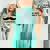 Divertente E Baffi Sarcastica Con Scritta In Inglese Family Joke T-shirt comoda oversize da donna Chalky Mint
