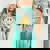 Fourth Grade Vibes Smile Face 4Th Grade Team Back To School Women's Oversized Comfort T-shirt Chalky Mint