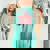 Hot Girls Have Stomach Problems Cute T-shirt comoda oversize da donna Chalky Mint