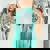 Tasca Con Mandala A Mano Fatimas Con Simbolo Hamsa Yoga T-shirt comoda oversize da donna Chalky Mint