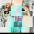 Testimone Della Sposa Divertenti Regalo Amiche Gadget Bride T-shirt comoda oversize da donna Chalky Mint