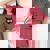 Donna Cat Its Fine I'm Fine Everything Is Fine Nurse Teacher Con Collo A T-shirt comoda oversize da donna Crimson