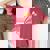 Donna Mummy To Bee I'm Going To Be A Mum Annuncio Di Gravidanza T-shirt comoda oversize da donna Crimson