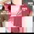 Nurse Esclusiva Nurses Do It Better T-shirt comoda oversize da donna Crimson