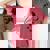 Ötzi Iceman European Caveman Mummy Glacier Alps Che Storia T-shirt comoda oversize da donna Crimson