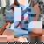 Taylor Nome Chi È Taylor Comunque Ew Girl Groovy 80 T-shirt comoda oversize da donna Blue Jean
