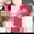 Birthday For Girls Tie Dye In My Double Digits Era Women's Oversized Comfort T-Shirt Crimson