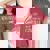 Donna Cavallo Solo Una Ragazza Che Ama I Cavalli Equitazione Con Collo A T-shirt comoda oversize da donna Crimson