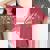 Hello Ten 10-Year-Old 10Th Birthday Girl Leopard Print T-shirt comoda oversize da donna Crimson