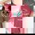 Io Sono Solo Una Ragazza Carino Occhi Acquosi Triste Hamster Meme T-shirt comoda oversize da donna Crimson