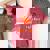 Occhiali Da Sole Friends Thanksgiving Fall Dabbing Roast Turkey T-shirt comoda oversize da donna Crimson