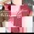 Partners In Wine Divertente Gioco Di Paroleintage Moms Bere T-shirt comoda oversize da donna Crimson