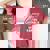 Questa Cat Lady Senza Figliota Kamala-Harris 2024 T-shirt comoda oversize da donna Crimson