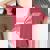 If You Can Read This My Girlfriend Says You're Too Close T-shirt comoda oversize da donna Crimson