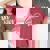 Sci Ragazza Cuore Divertente Sci Per Sciatori T-shirt comoda oversize da donna Crimson