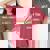 Solo Una Ragazza Che Ama Zebra Danios Fish Lover T-shirt comoda oversize da donna Crimson
