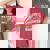 Veteran Daughter Pride My Favoriteeteran Is My Daughter T-shirt comoda oversize da donna Crimson
