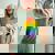Rainbow Fist Gay Pride Equality Rights Protest Lgbt T-shirt comoda oversize da donna Moss