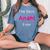 The Best Anahi Ever Quote For Named Anahi Women's Oversized Comfort T-Shirt Blue Jean