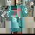 Baby Pink Bow Cute Coquette Y2k Clean Girl Aesthetic Women Women's Oversized Comfort T-Shirt Back Print Chalky Mint
