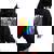 Ah Gay Jesus Lgbtq Rainbow Felpa con cappuccio oversize da donna con stampa posteriore Black