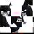 Divertente Mamma Gattino Sphynx Donne Mamma Sphynx Gatto Felpa con cappuccio oversize da donna con stampa posteriore Black