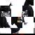 Donna Democat Senza Figli Cat Lady Elezioni Divertenti 2024 Con Collo A Felpa con cappuccio oversize da donna con stampa posteriore Black