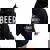 Home Brewer Bevitore T Beer Is The Answer Felpa con cappuccio oversize da donna con stampa posteriore Black