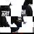 Skater Girls Just Wanna Skate Skateboard Felpa con cappuccio oversize da donna con stampa posteriore Black