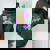 Dreamworks Trolls Band Together Brozone Poppyiva Rainbow Felpa con cappuccio oversize da donna con stampa posteriore Forest