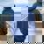 Pass Me The Fuckingino Con Scritta Wine Am Pm Fun Con Collo A Felpa con cappuccio oversize da donna con stampa posteriore Navy Blue