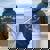 Salem You Missed One Witch Trials Scope Felpa con cappuccio oversize da donna con stampa posteriore Navy Blue