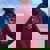 I Labrador Retriever Adorano I Cani Golden Labbi Mamma Felpa con cappuccio oversize da donna con stampa posteriore Maroon