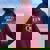 Prosecco Sparkling Wine Sparkling Wine Sparkling Wine Felpa con cappuccio oversize da donna con stampa posteriore Maroon