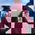 Strega Divertente Witchyibes Girl Will Be Girls Felpa con cappuccio oversize da donna con stampa posteriore Maroon