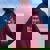 Walz Mind Your Own Business Harris Waltz Cat Lady Felpa con cappuccio oversize da donna con stampa posteriore Maroon