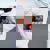 Big Lebowski Jesus Licking The Bowling Ball Felpa con cappuccio oversize da donna con stampa posteriore White