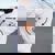 Wake Up Act Silly Cat Wake Up Act Silly Cat Bambini Donne Uomini Felpa con cappuccio oversize da donna con stampa posteriore White
