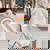 Bambino Sorridente Felice Arcobaleno Pioggia Nuvole Carino Per Ragazze Felpa con cappuccio oversize da donna con stampa posteriore Sand