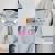 Amiche Della Sposa Addio Al Nubilato Felpa con cappuccio oversize da donna con stampa posteriore Sport Grey