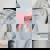 Baby Pink Bow Cute Coquette Preppy Clean Girl Women Women Oversized Hoodie Back Print Sport Grey