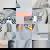 Boo-Jee Cute Ghost Coffee Toddler Girl Halloween Women Oversized Hoodie Back Print Sport Grey