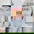 Ceres City Groovy Retrò Felpa con cappuccio oversize da donna con stampa posteriore Sport Grey