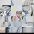 Dab Unicorn Camicia Ragazze Bambini Donne Dabbing Unicorni Felpa con cappuccio oversize da donna con stampa posteriore Sport Grey