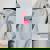 Donna Enicottero Rosa In Tasca Fenicottero In Tasca Pink Flamingo Con Collo A Felpa con cappuccio oversize da donna con stampa posteriore Sport Grey