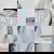 Peace Out Ten I'm 11 Eleven Year Old Girl 11Th Birthday Women Oversized Hoodie Back Print Sport Grey