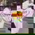 Chupa Chups Sweet Rainbow 2 Felpa con cappuccio oversize da donna con stampa posteriore Light Pink