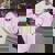 No Prob-Lama Alpaca No Prob-Lama Prob Llama Felpa con cappuccio oversize da donna con stampa posteriore Light Pink